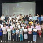 हिंदुस्तान ओलंपियाड -2025 का  जिलाधिकारी नितिन सिंह भदौरिया ने दीप प्रज्ज्वलित कर शुभारम्भ किया