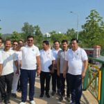 एमडीडीए सिटी फॉरेस्ट पार्क में आयोजित हुआ 12वां अंतरराष्ट्रीय योग दिवस  मुख्य सचिव आनंद बर्द्धन ने की शिरकत