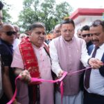 हल्द्वानी पहुंचे सीएम धामी, जनता व नेताओं से की मुलाक़ात