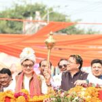 खटीमा में तीन दिवसीय उत्तराखण्ड आदि रंगोत्सव का आज भव्य शुभारंभ हुआ